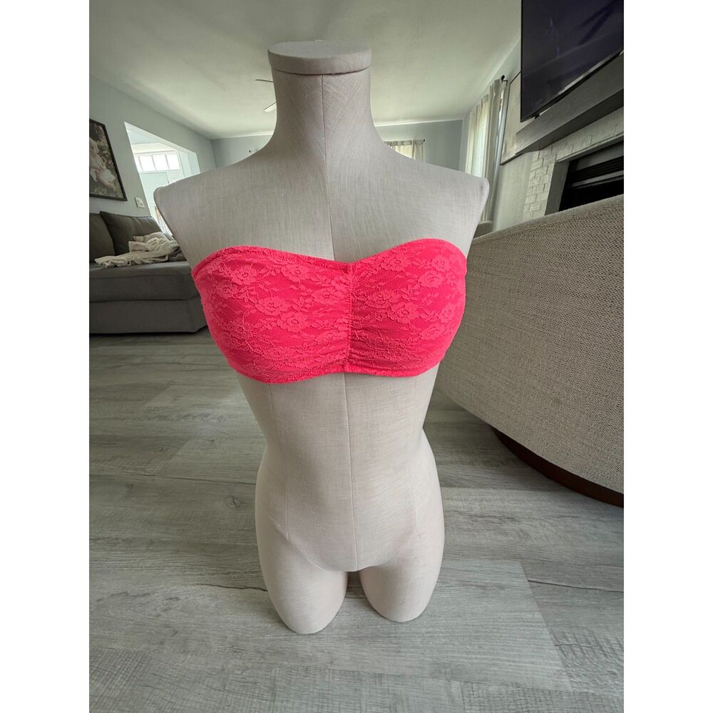 Victoria's Secret hot pink bandeau medium